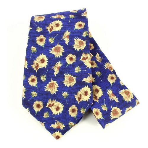 Cravates et accessoires Cravate Lyonnaise Van Gogh Tournesols - Brochier Soieries 1890 - Modalova
