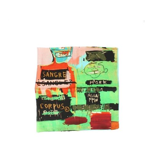 Echarpe Carré 90 Basquiat - Brochier Soieries 1890 - Modalova
