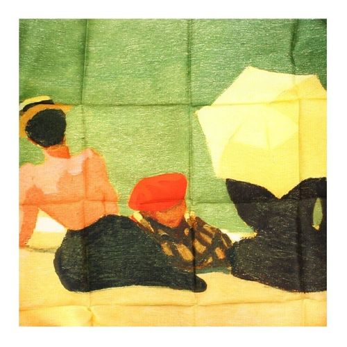 Echarpe Carré 90 Vallotton Sur la plage - Brochier Soieries 1890 - Modalova