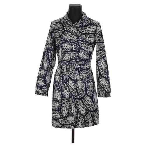 Robe Apc Robe en coton bleue marine - Apc - Modalova