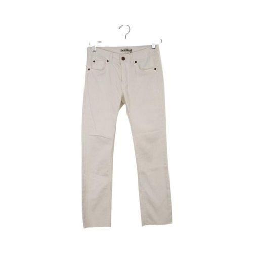 Jeans Jean droit en coton blanc - Acne Studios - Modalova
