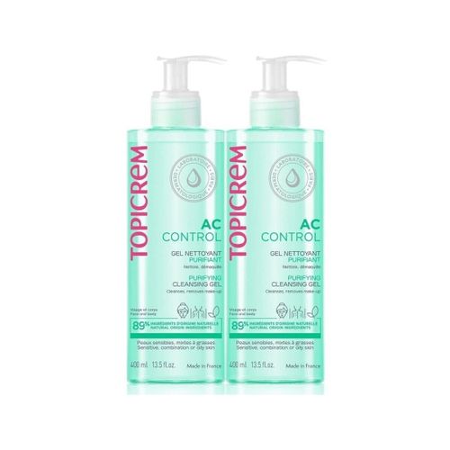 Démaquillants & Nettoyants Ac Gel Nettoyant Purifiant Pack 2 X - Topicrem - Modalova