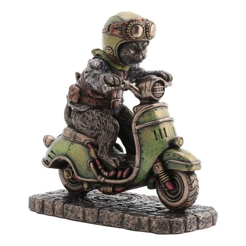 Statuettes et figurines Chat Scooter Steampunk - Signes Grimalt - Modalova