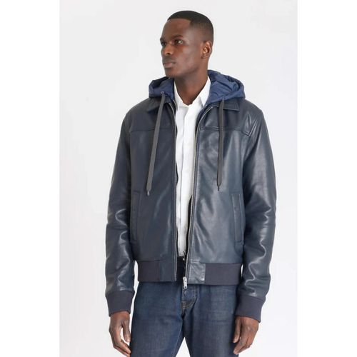 Veste Serge Pariente AMOS HOOD NAVY - Serge Pariente - Modalova