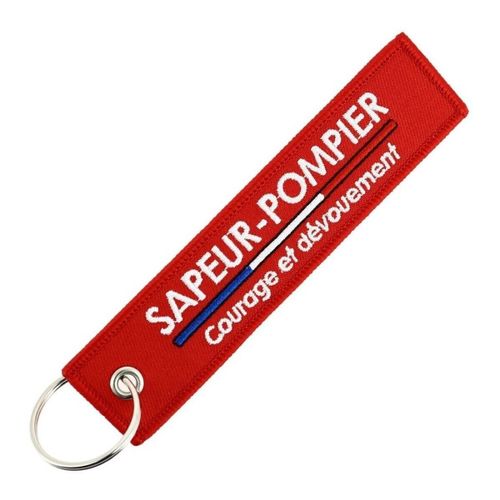 Porte clé Porte-clés Sapeur Pompier - Courage et dévouement - Clj Charles Le Jeune - Modalova