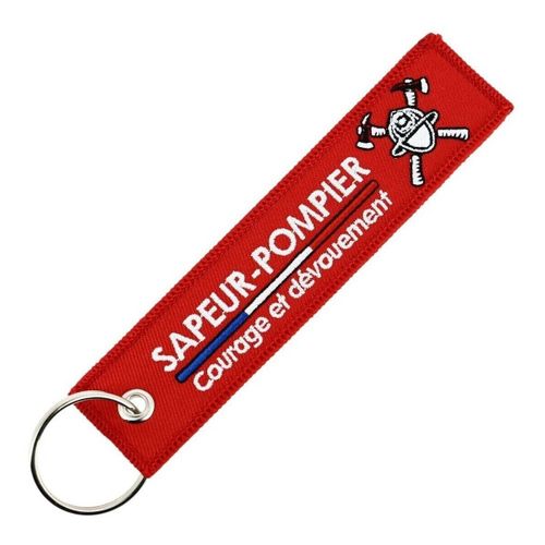 Porte clé Porte-clés Sapeur Pompier - Casque et Haches - Clj Charles Le Jeune - Modalova