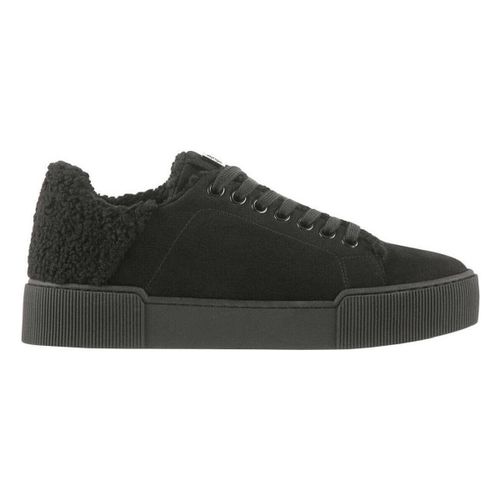 Baskets basses Women's Black Fluffy Wedge Low Top Sneakers - Högl - Modalova