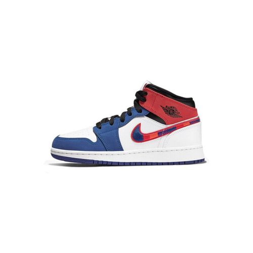 Baskets 1 Mid Rush Blue University Red - Nike - Modalova