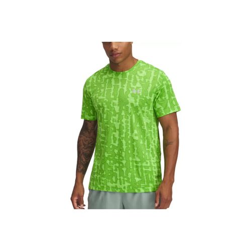 T-shirt Tee Shirt LAUNCH PRINTED SS - Under Armour - Modalova