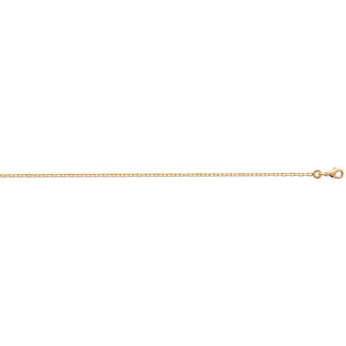 Collier Chaîne plaqué or 3 microns 45cm - Brillaxis - Modalova