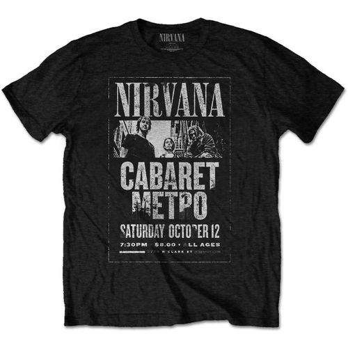 T-shirt Nirvana Cabaret Metro - Nirvana - Modalova