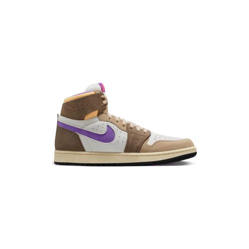 Baskets montantes AIR JORDAN 1 MID MARRON VIOLET - Nike - Modalova
