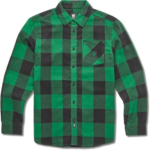 Sweat-shirt DIG LS FLANNEL WOVEN BLACK GREEN - Etnies - Modalova