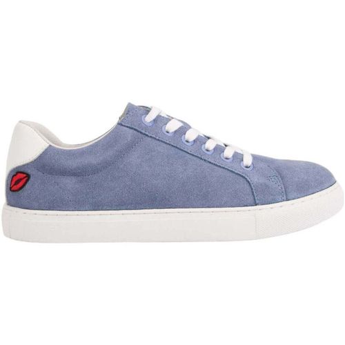 Baskets Baskets En Cuir Simone Violet Clair Suede - Bons baisers de Paname - Modalova