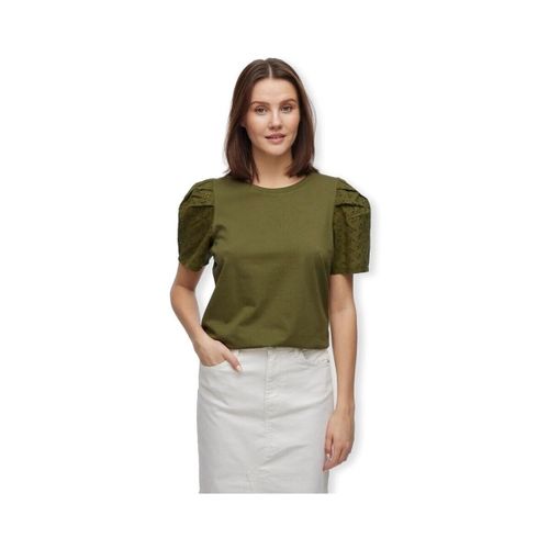 Sweat-shirt Top Merry - Capulet Olive - Vila - Modalova