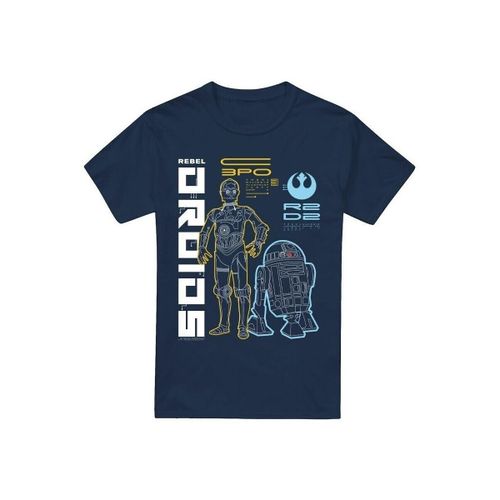 T-shirt Disney Rebel Droids - Disney - Modalova
