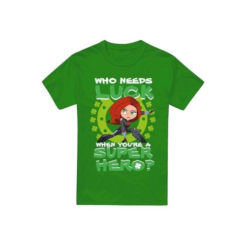 T-shirt St Patrick's Day Lucky - Black Widow - Modalova