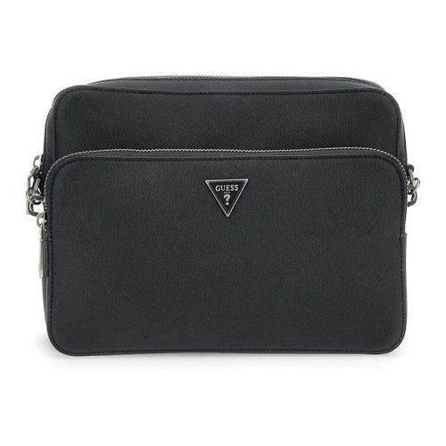 Pochette Sacoche Milano Compact Blue/Orange - Guess - Modalova