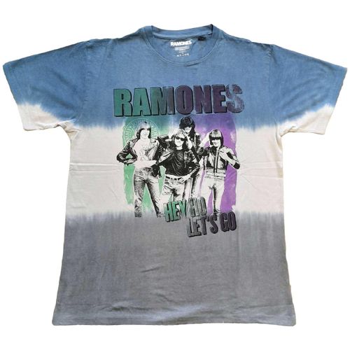 T-shirt Ramones Hey Ho Retro - Ramones - Modalova