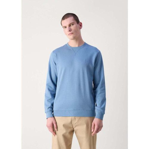Polaire BOSS Sweat bleu en molleton - BOSS - Modalova