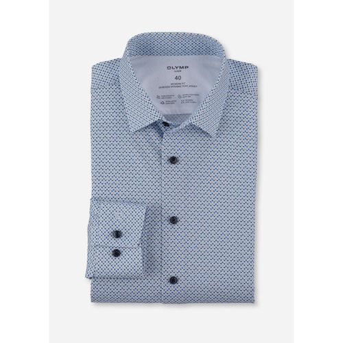 Chemise Chemise à motifs bleue - Olymp - Modalova