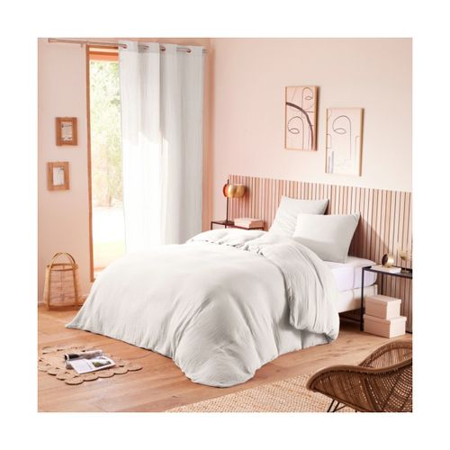 Parures de lit Pack Complet 4 pièces en Gaze de Coton 240 - Promo Linge - Modalova