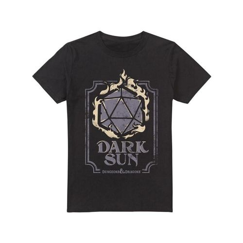 T-shirt Flaming Dark - Dungeons & Dragons - Modalova