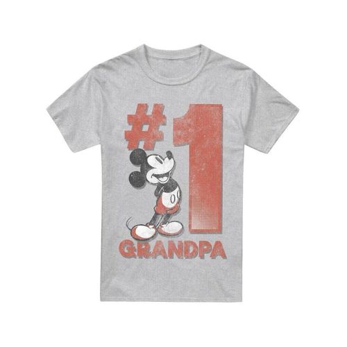 T-shirt Disney Number 1 Grandpa - Disney - Modalova