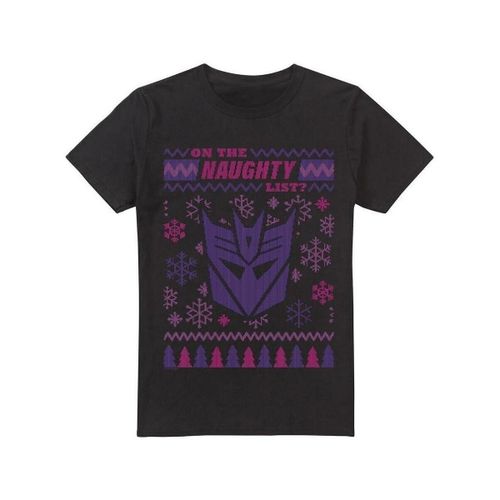 T-shirt Decepticons Naughty List - Transformers - Modalova