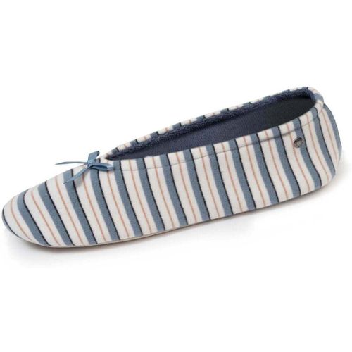 Chaussons Chaussons ballerines grand nœud Rayure - Isotoner - Modalova