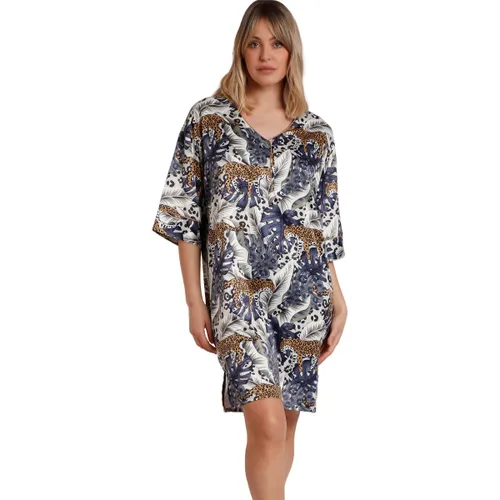 Pyjamas / Chemises de nuit Chemise de nuit manches mi-longues Luxury Leopard - Admas - Modalova