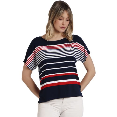 T-shirt T-shirt manches courtes Navy - Admas - Modalova