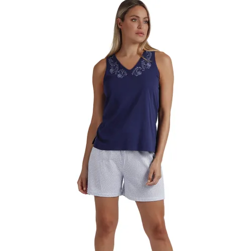 Pyjamas / Chemises de nuit Pyjama short débardeur Blue And Bleu Mod - Admas - Modalova