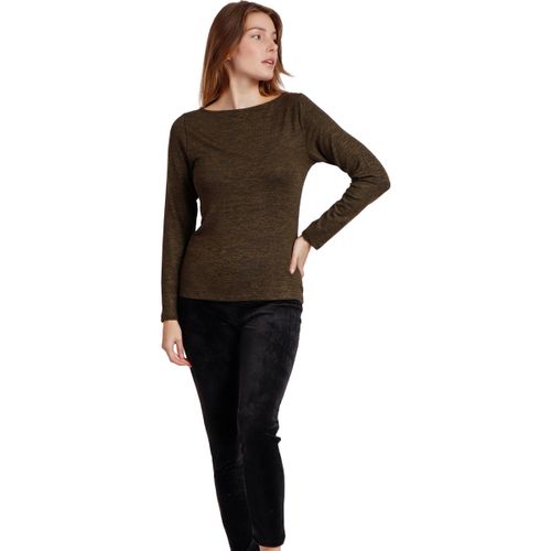 T-shirt Top manches longues col bateau Barca - Admas - Modalova