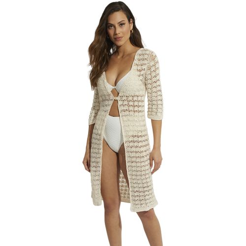 Paréos Kimono de plage manches trois-quarts Complementos Mare - Selmark - Modalova