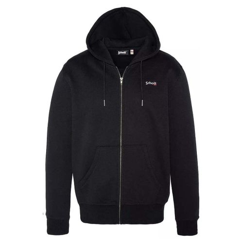 Sweat-shirt hirt à capuche zippé AVEC BRODERIE - Schott - Modalova