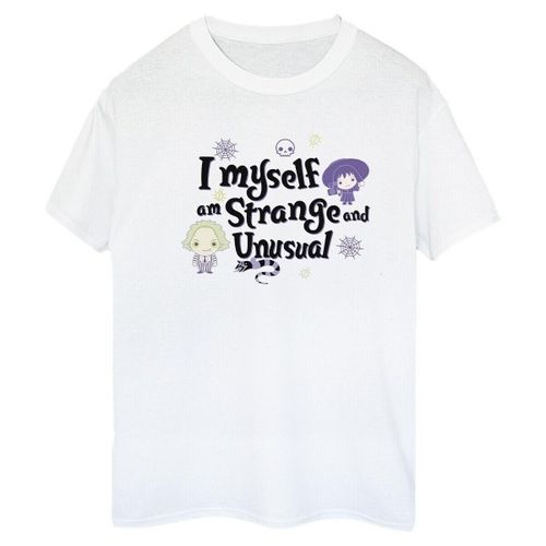 T-shirt I Myself Am Strange And Unusual - Beetlejuice - Modalova