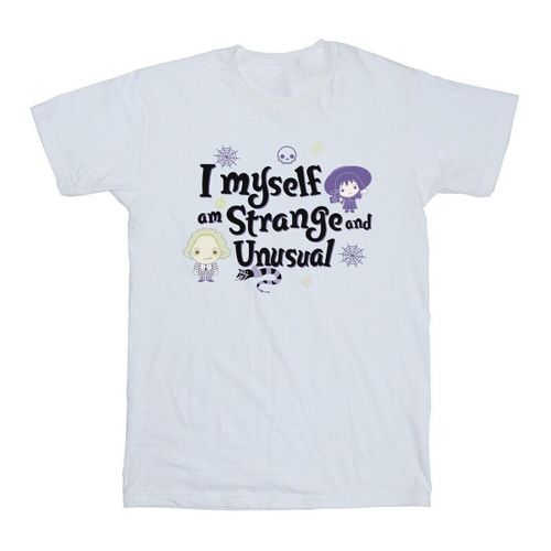 T-shirt I Myself Am Strange And Unusual - Beetlejuice - Modalova