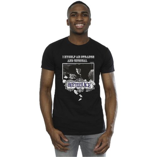 T-shirt Strange And Unusual - Beetlejuice - Modalova