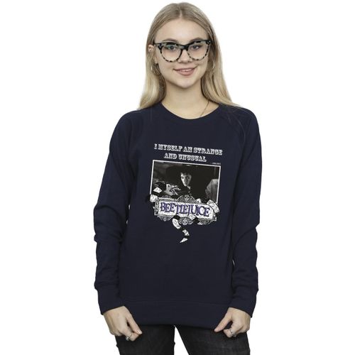 Sweat-shirt I Myself Am Strange And Unusual - Beetlejuice - Modalova