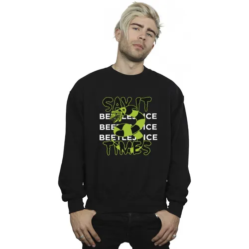 Sweat-shirt Say It 3 Times - Beetlejuice - Modalova
