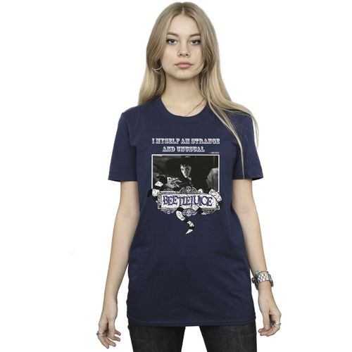 T-shirt Strange And Unusual - Beetlejuice - Modalova