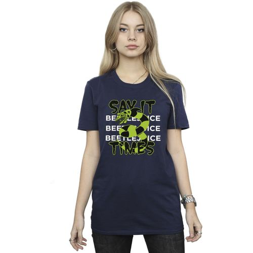 T-shirt Beetlejuice Say It 3 Times - Beetlejuice - Modalova
