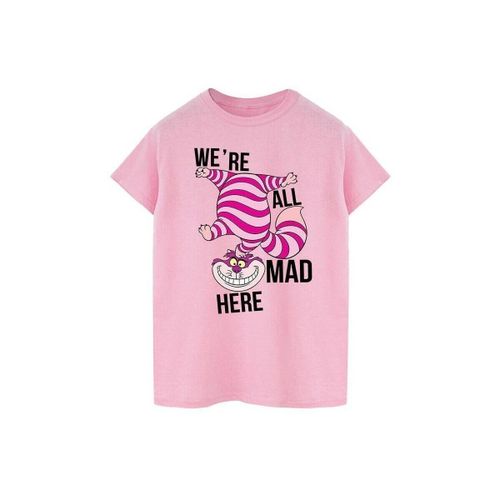 T-shirt We're All Mad Here - Dessins Animés - Modalova