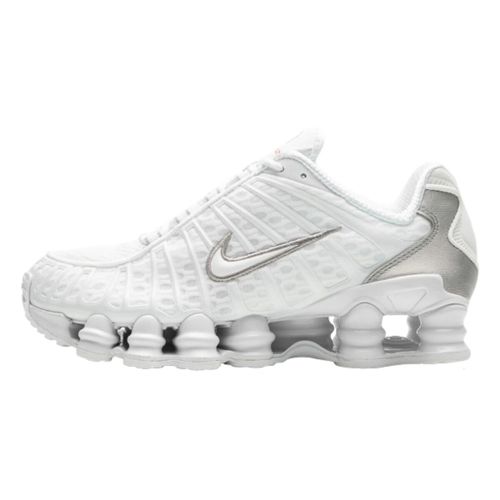 Baskets Shox TL White Metallic Silver Orange - Nike - Modalova