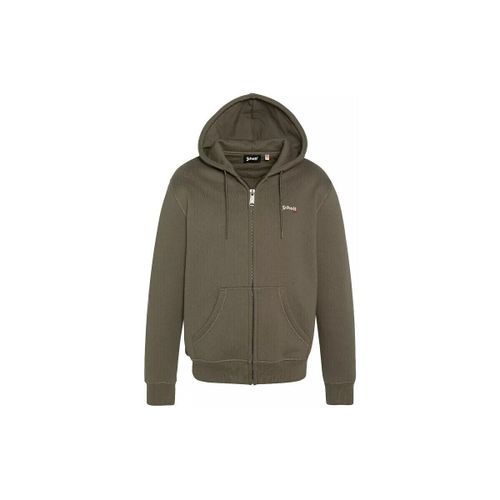 Sweat-shirt hirt à capuche zippé AVEC BRODERIE - Schott - Modalova