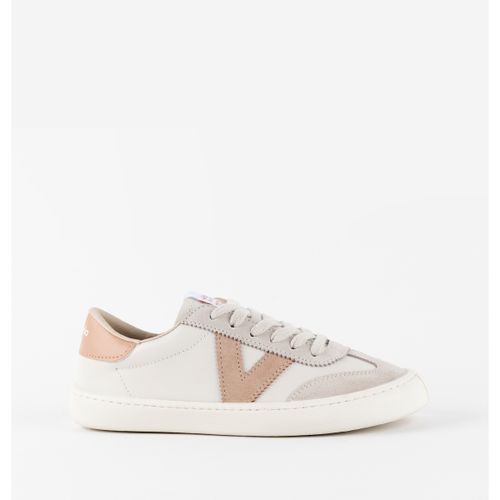 Baskets basses BASKET OLMO BAREFOOT EFFET CUIR DAIM COULEUR 1186100 - Victoria - Modalova