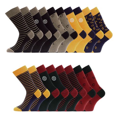 Chaussettes Chaussettes coton peigné Lot de 9 - Serge Blanco - Modalova