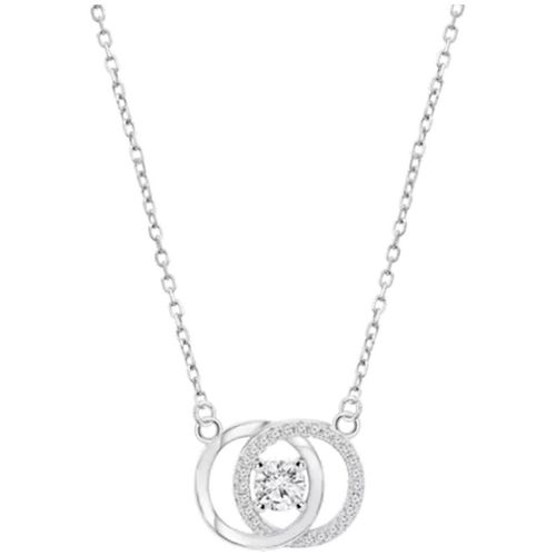 Collier Collier Silver cercles enlacées - Lotus - Modalova