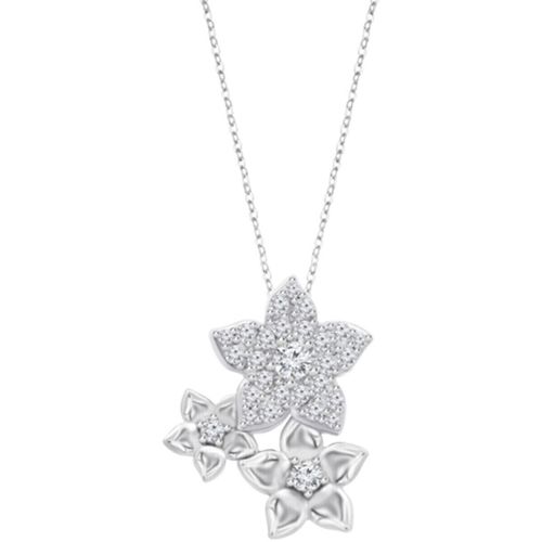Collier Lotus Collier Silver fleurs - Lotus - Modalova